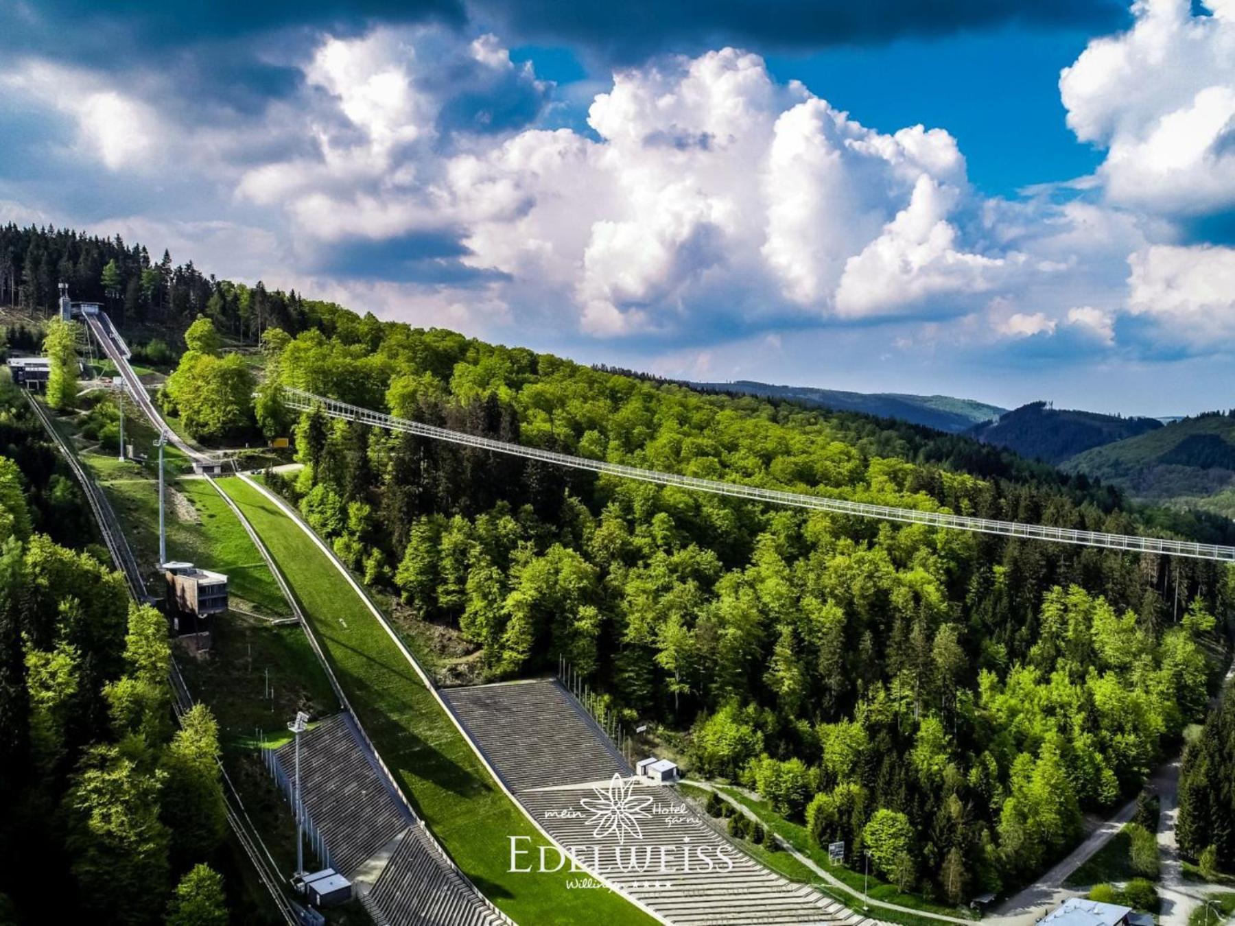 Hotel & Ferienappartements Edelweiss Willingen  Exteriör bild
